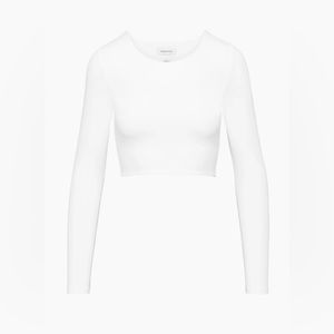 Aritzia Babaton Contour Crew Cropped Longsleeve